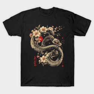 Year Of The Snake 2025 Lunar Zodiac T-Shirt